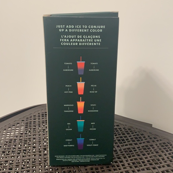 2020 Starbucks Color changing cups.  Brand new! - Picture 2 of 4